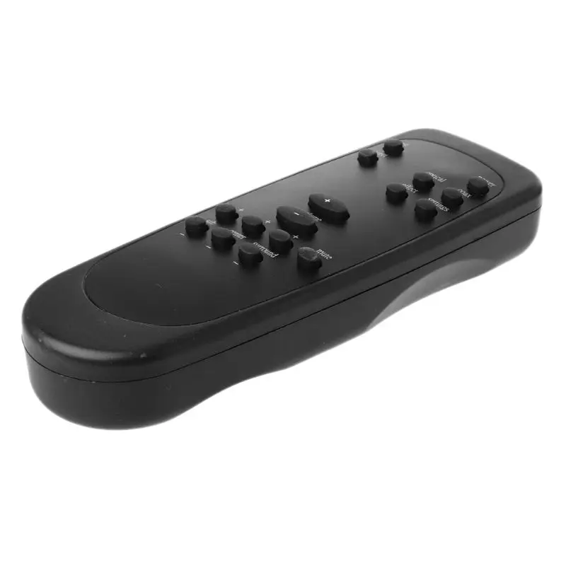 Black Black Plastic Remote Control Controller Replacement for Logitech Z5500 Z-5500 Z5450 Z-5450 Z680 Z-680 Computer System