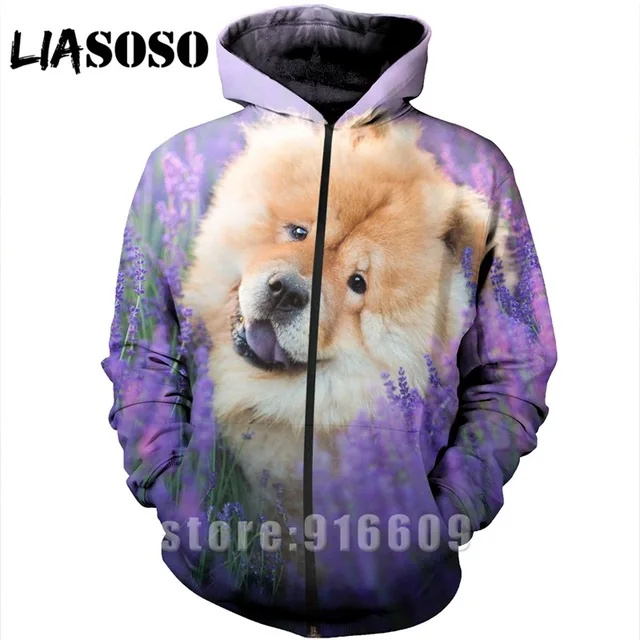 Толстовка с 3D принтом homme dog, Мужская Уличная Толстовка в стиле Харадзюку, толстовка на молнии с длинным рукавом в стиле аниме