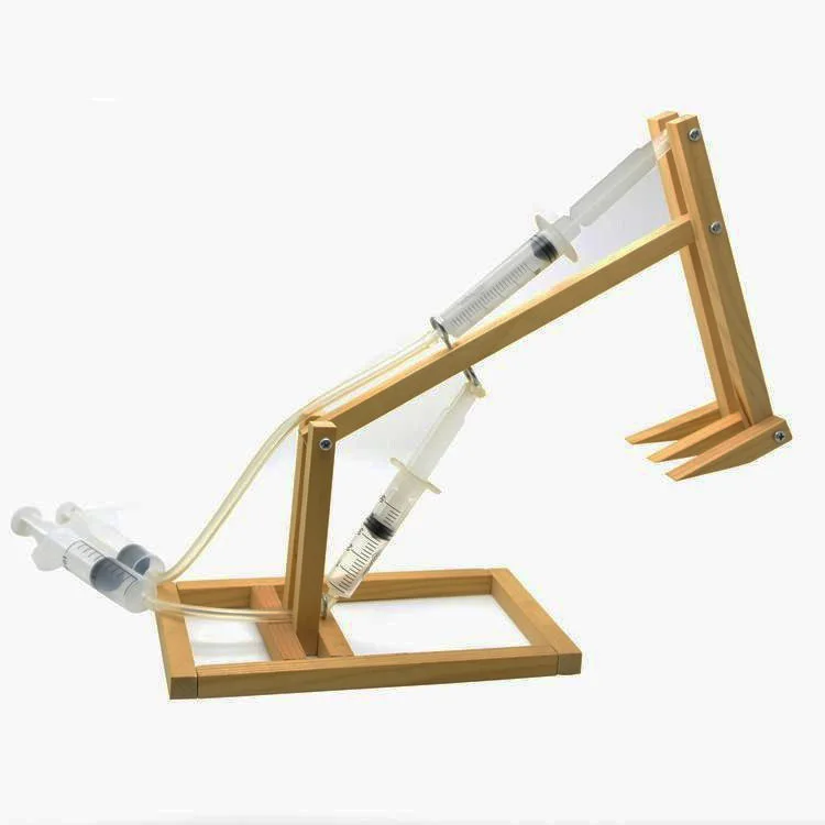 

Science And Technology Small Invention Excavator Small Production Physics Test of Lever Principle DIY Small Experiment