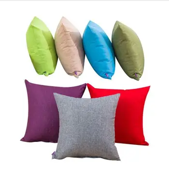 

Plaid Pillow Case Plain Solid Pillow Cover Fashion Office Sofa Cushion Cover Throw Pillowcase Bedding Pillowslip Home Textiles