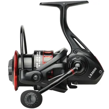 

Spinning-Reel Low-Profile Bass Carp Fishing Max-Drag Freshwater 5KG 5.0:1 Fishing Reel 13KG Max Drag Power Spinning Wheel