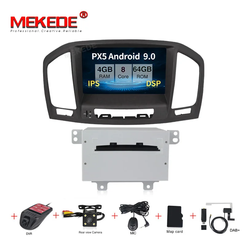 64G CAMERA DVR DAB 4G ram Android 9,0 автомобильный DVD радио плеер для Opel Vauxhall Holden Insignia 2008-2013 автомобильный стерео gps NAVI навигация Мультимедиа - Цвет: 64G CAMERA DVR DAB