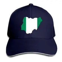 Ретро нигерийская карта унисекс бейсбольная Кепка папа шляпа Регулируемая Дальнобойщик Шляпа наружная шляпа
