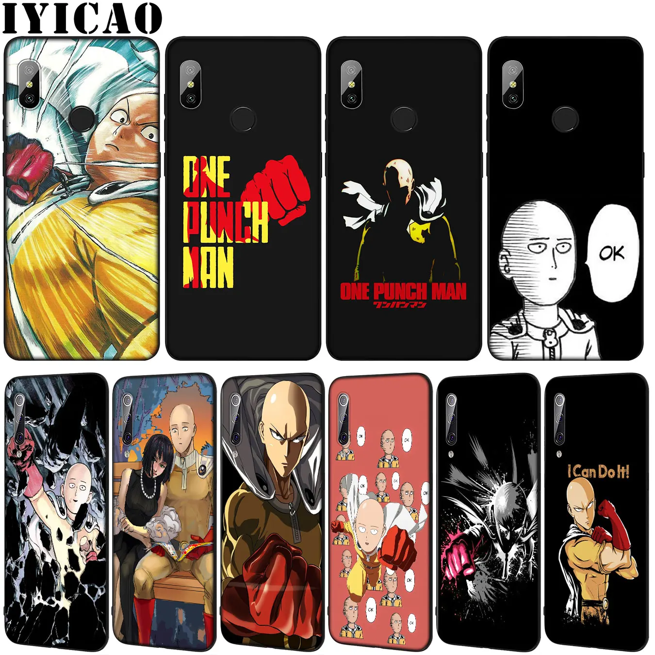 Мягкий силиконовый чехол для телефона ONE PUNCH MAN Xiaomi Mi 10 9 9T A3 Pro 8 SE A2 Lite A1 6 CC9 CC9E pocophone f1