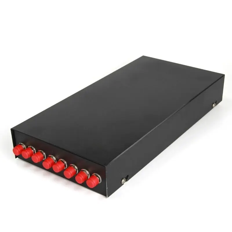 

Fiber optic terminal box 8 core Desktop type FC /UPC with adapter pigtail 8 Ports