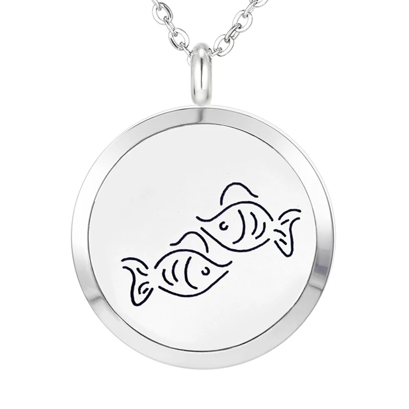 410 Essential Oil Diffuser Locket Pendant Necklace