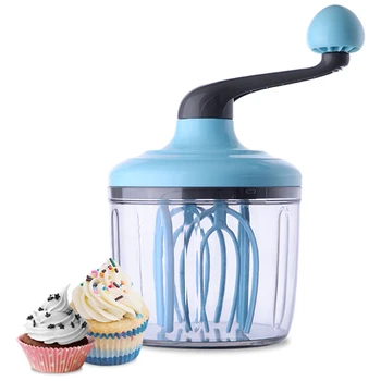 

Manual Egg Turner Cream Whisk Hand Type Foam Maker Milk Frother Handheld Multi-Functional Eggs Beater Practical Kitchen Tool