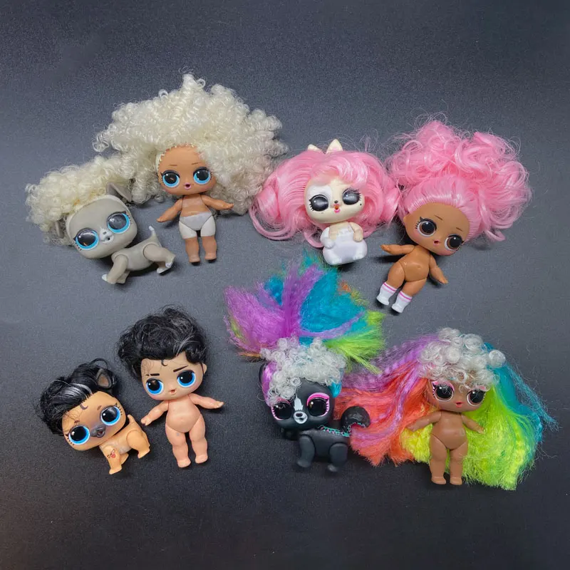 LOL Surpris Doll With Pet Two-Piece Hair Children's Toys Children Holiday Gifts | Игрушки и хобби