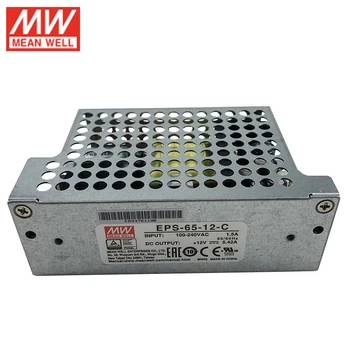 

MEAN WELL EPS-65-12-C 65W 12V Switching Power Supply 110V/220VAC to 12V DC 5.42A Enclosed type power unit PSU with Cover