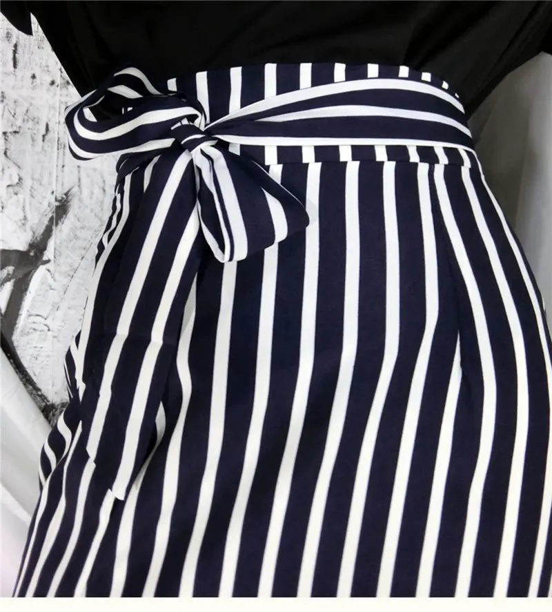 HG полоса нерегулярные оборки сексуальная юбка «Ласточкин хвост» женские пляжные в стиле бохо Праздничная Женская одежда шифон Тонкий была легкая одежда ZYQ1543