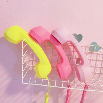 

New Arrival Retro 3.5 Mm Telephone Handset Mini Mic Speaker Phone Call Receiver for Iphone Samsung Huawei