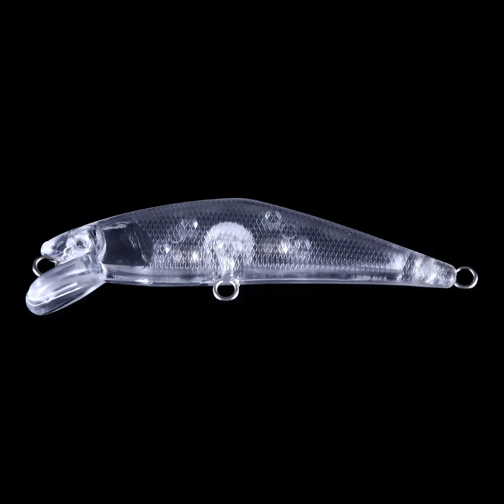 Kinds of Blank Crankbait Vib Minnow wobbler Unpainted Hard Bait Fishing Lure Bodies Tackle Hard Fishing Lures 10PCS
