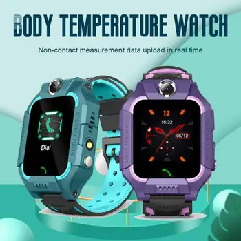 

Temperature Measure sos Student phone Kids Smart Watch GPRS Tracker Android iOS children smart watches 2020 clock 4G SIM card