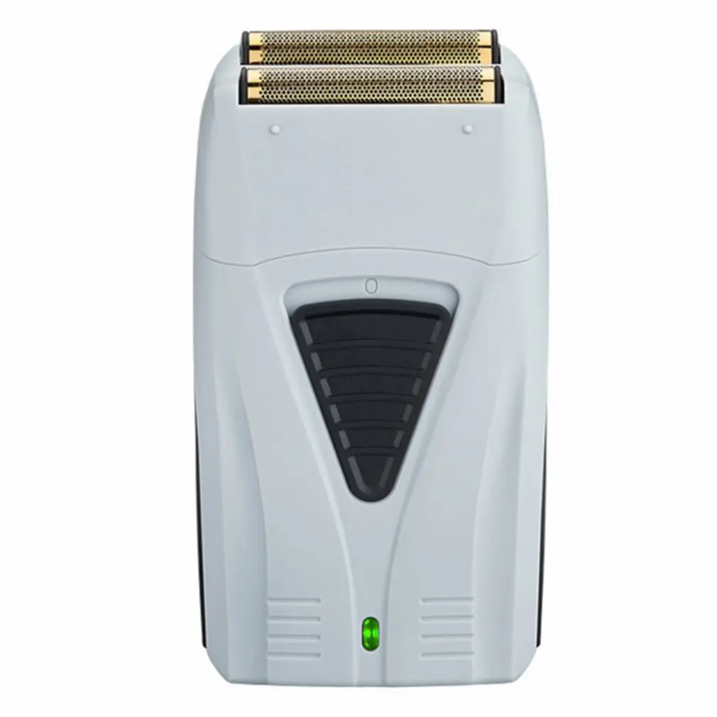 

Shaving Head Gradient Push White Razor Bid Farewell Shaving Reciprocating Portable Men's Razor Double Net Electric Razor
