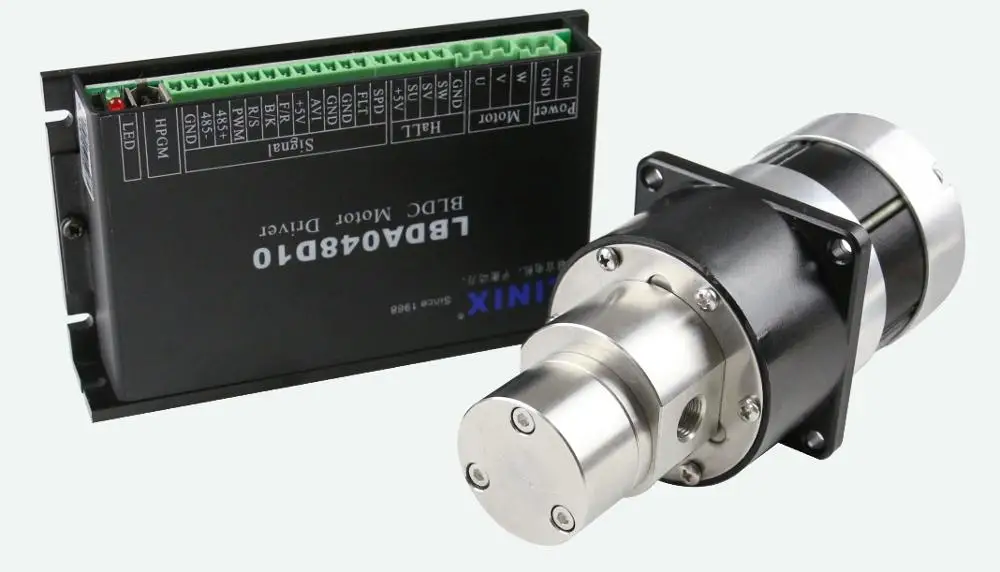 MG204XK/DC24W/микромагнитный шестеренный насос с двигателем BLDC и внешним приводом|magnetic
