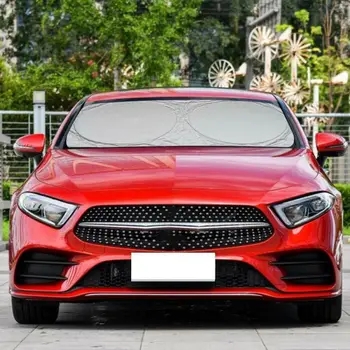 

Car Windshield High-quality Sun Shadow Protection Sun Visor Front Curtain Folding Anti-UV Baffle Windshield