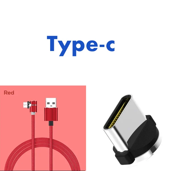 Магнитный Micro Usb кабель для зарядки 90 градусов угол Usb Type C кабель для быстрой зарядки для IPhone X Xr 8 7 6s Plus samsung - Цвет: Темно-серый