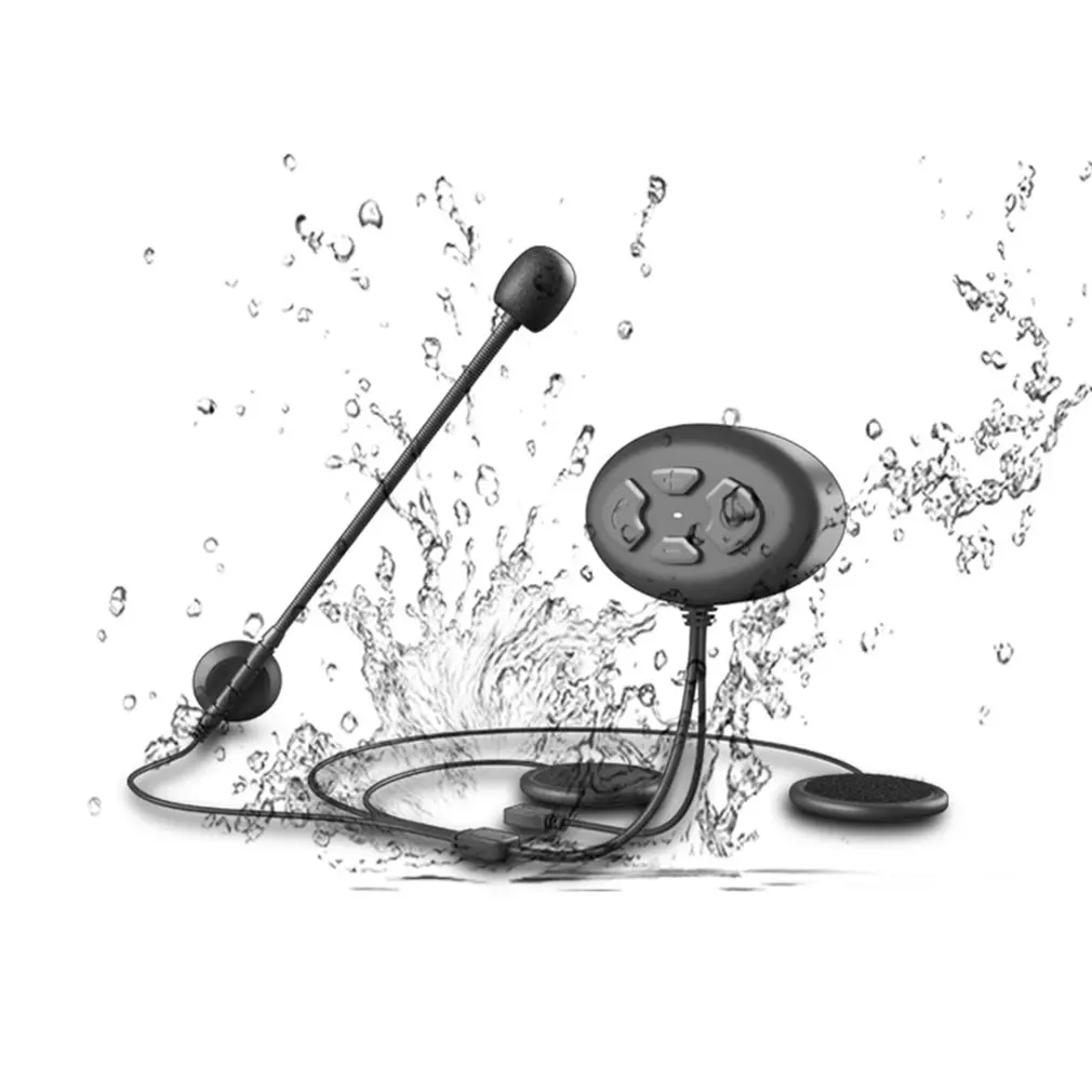 

Motorcycle Helmet Headset Wireless Headset Hands-free Headset Support FM Radio Suitable For Motorcycles