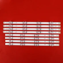 8 peças/lote (4 * a + 4 * b) barra de retroiluminação led para lg innotek drt 3.0 42