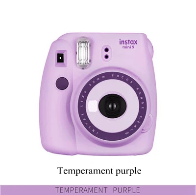 Mini9 одноразовый фотопринтер для Fujifilm Instax Mini 9 camera Instant photo camera обновленная версия mini8 - Цвет: Temperament purple