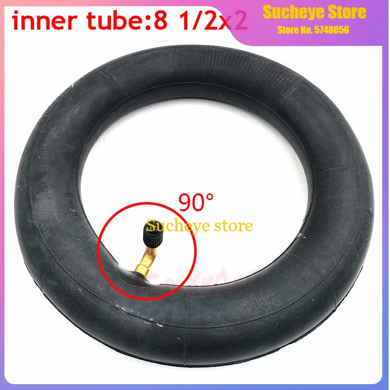 

8 1/2x2 Pneumatic Inner Tube for .5x3.0 Tyre .5x2 tire Electric Scooter VSETT 9 Z PRO 9 .5 Inches Camera