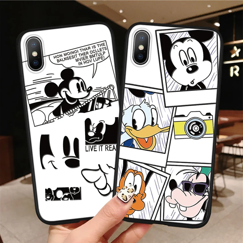 

Cartoon Couple Cover Case For iphone XR XS Max X 11 Pro Max 3D Relief Phone Case For iphone 7Plus 8 7 6 6S Plus 5 5S SE Capa TPU