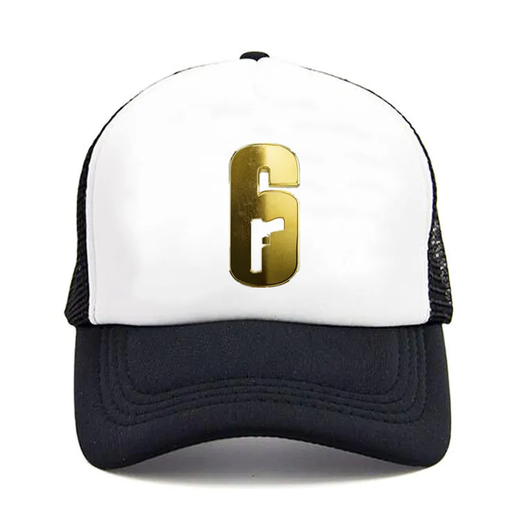 Взрослая Радуга шесть осада сетка Кепка Отрегулированная Snapback летняя кепка-бейсболка для пляжного отдыха шляпа сетка шапка с сеткой для мужчин и женщин