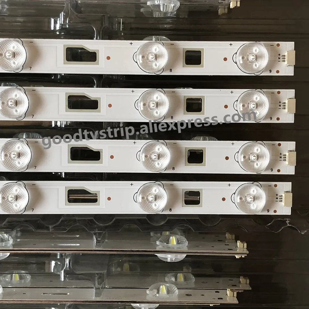 1 комплект = 4 шт. D32TS7202 светодиодная подсветка 32HR331M09A5 V1 Светодиодная лента 580 мм 9
