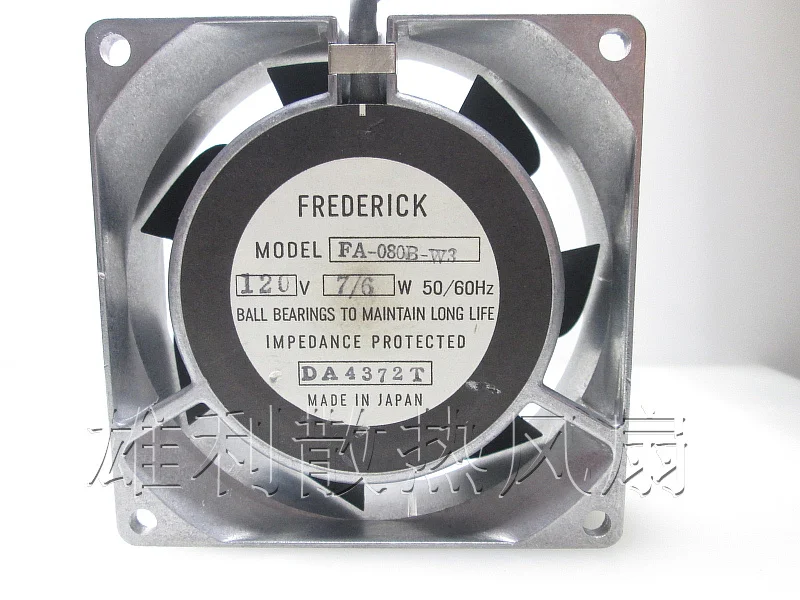 

Free Delivery.FA-080B-W3 120V 7 / 6W 8CM 8025 Cooling fan