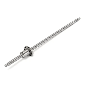 

CNC Ball Screw SFU1204 450mm Rolled Ballscrew Ballnut Anti-Backlash Without Side End Supports