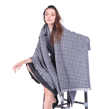 

Plaid women's long scarf fashion warm and comfortable flow su shawl fashion multi-functional air conditioning shawl