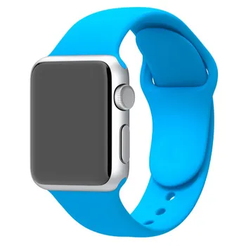 

Strap for Apple Watch 42mm Sport Band ZN Blue