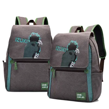 

Anime My Hero Academia Izuku Midoriya backpack Cosplay Cartoon Kamado Tanjirou backpack student bag Adult school bag