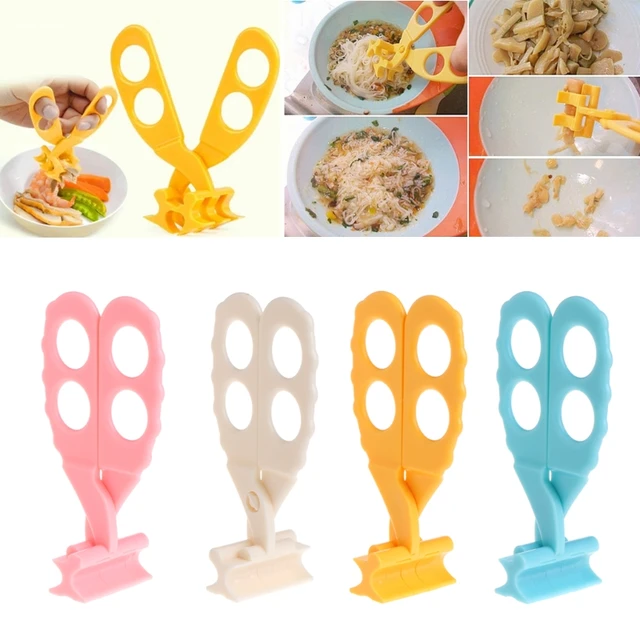 Food Scissors for Baby Feeding Infant Children Fruit Vegetable Scissors  Noodle Cutting Scissor - AliExpress