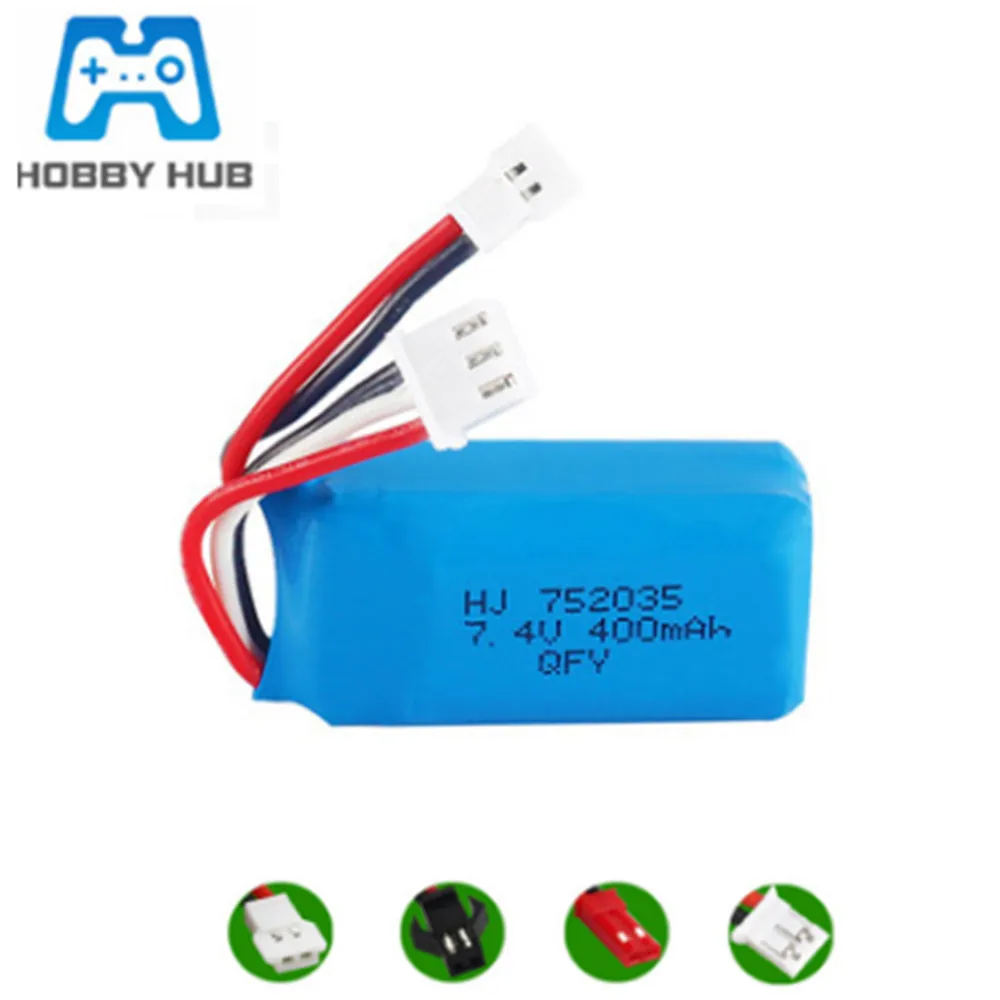 7 4 V батарея для RC DM007 самолет Квадрокоптер Дрон Вертолет игрушка запасные части