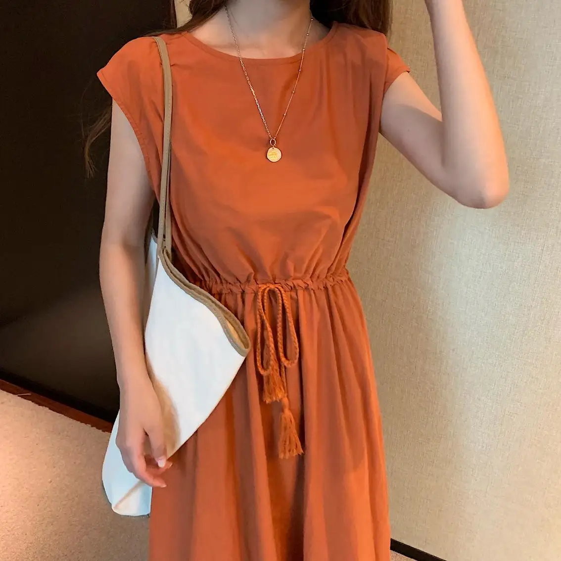 10 colors S-2XL Summer Women Dress Maxi Evening Female Vintage Dress Oversize Short Sleeve Beach Dresses Robe Vestido Cotton