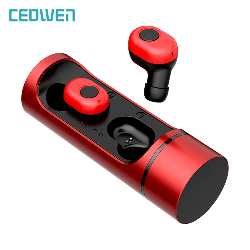 

CEOWEN K1A True Wireless Bluetooth Earphone Upgrade 5.0 Chip New Intelligent Noise Reduction HD Call Waterproof Sport TWS Earbud