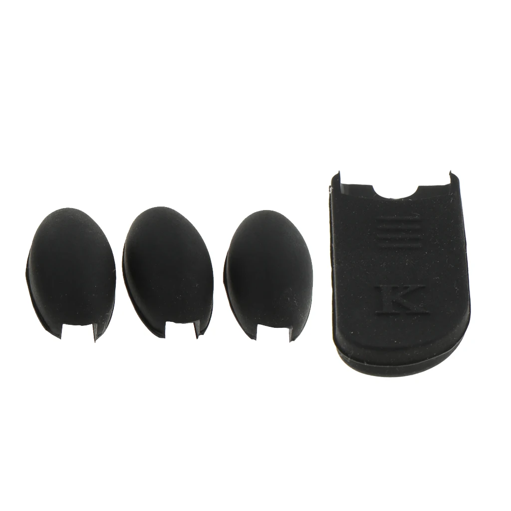 Saxophone Rubber Thumb Rest Cushions, Palm Key Risers Pads, Finger Protector for Alto Soprano Tenor Sax