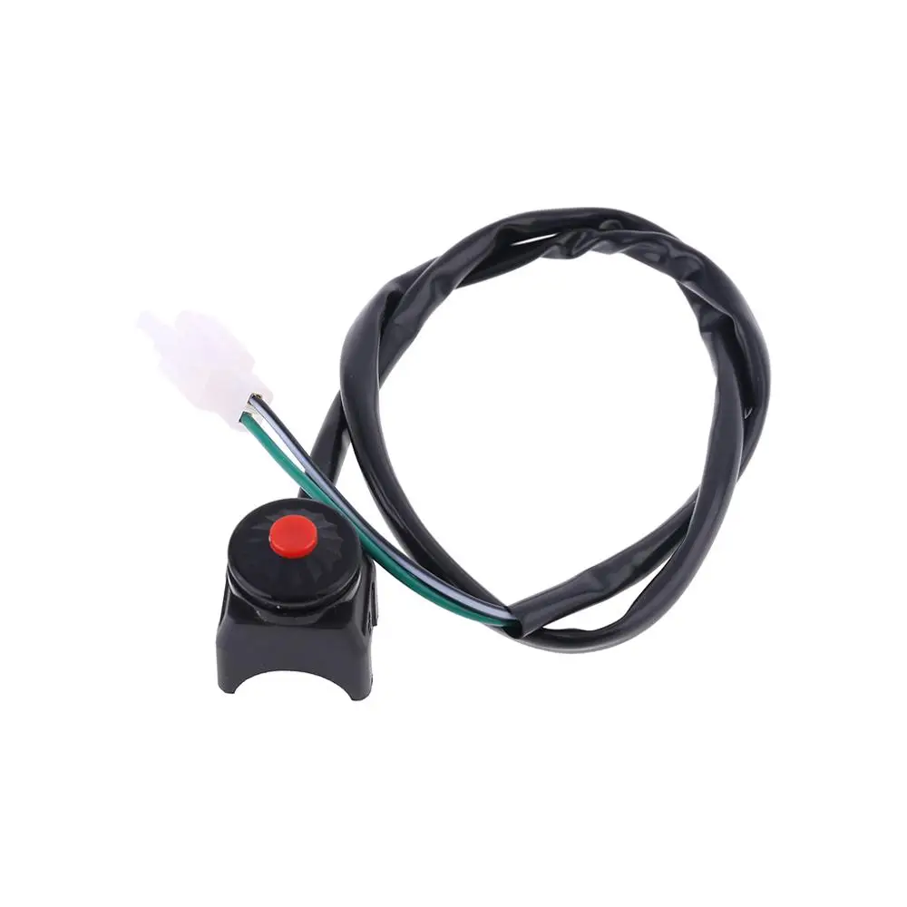 Горячее предложение! Распродажа! Красный точечный стиль Start power On Off Switch ATV мотор Мотокросс скутер велосипед