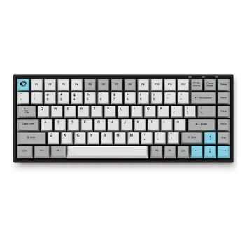 

84-Key Keyboard Cherry MX Switch PBT Keycap Gaming Mechanical Gaming Keyboard Wired + Bluetooth Dual-Mode Keyboard