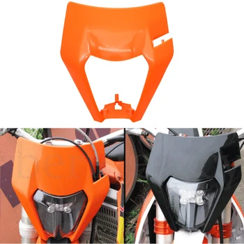

12V LED Motocross Dual Sport E8 Emark Headlight cover for KTM SX-F SX EXC XC-W XC-F WR DRZ KLX KX YZ F Dirt Bike Headlight case