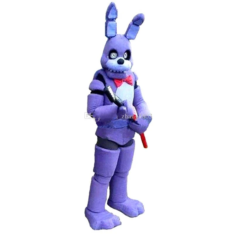 Взрослый Five Nights at Freddy's» «пять ночей у Фредди» жуткий с кроликом Банни; маскарадный костюм на Рождество; нарядное платье на Хэллоуин carvinal для праздника костюм талисмана