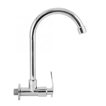 

Bathroom Sets Household Kitchen Faucet Single Cold Wall-Mounted Faucet Tap G1/2in (Without Hose) Bathroom Shower