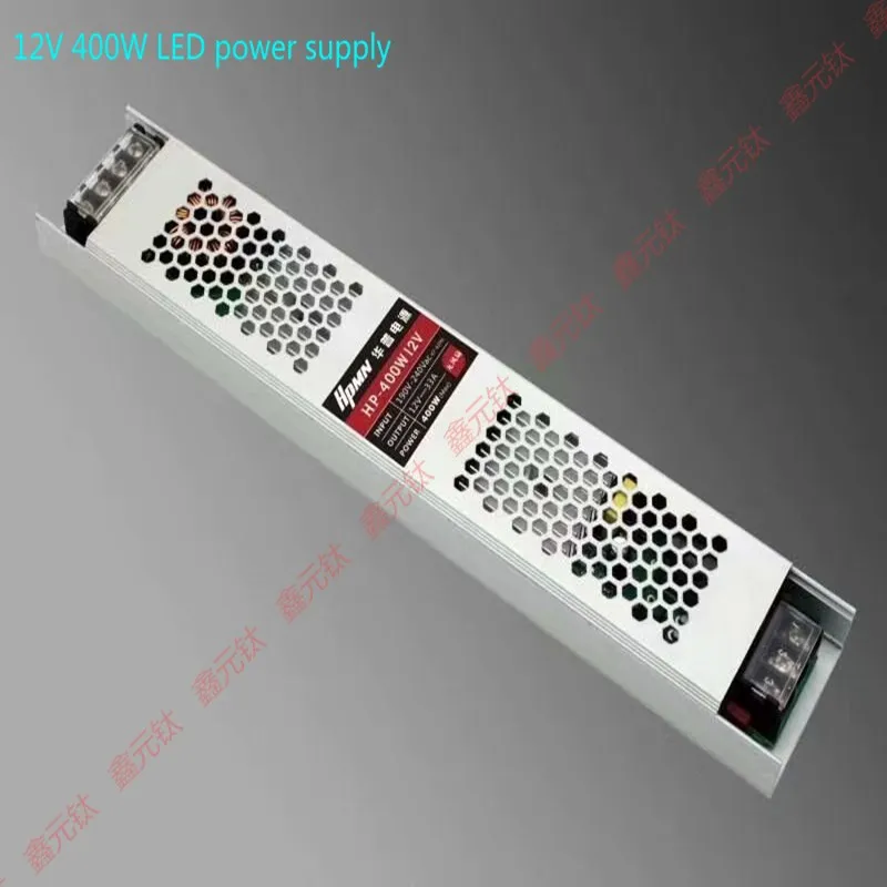 DC12V Ultra Thin LED Power Supply 60W 100W 150W 200W 300W 400W Lighting Transformers AC190-240V LED Strips driving power