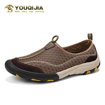 

Mesh Summer Breathable Men's Shoes Tide Shoes Outdoor Sneakers Wading Shoes Free Shipping Zapatos De Tela Beach Boat Shoes