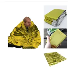 Мюррей Открытый выживания аварийное одеяло сохранение тепла одеяло Защита от солнца одеяло держать тело потери тепла аптечка первой помощи