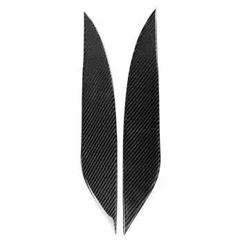 

1 Pair Carbon Fiber Car Headlight Strip Cover Trim For Toyota Land Cruiser Prado 2014-2017 Auto Exterior Car Styling Accessories