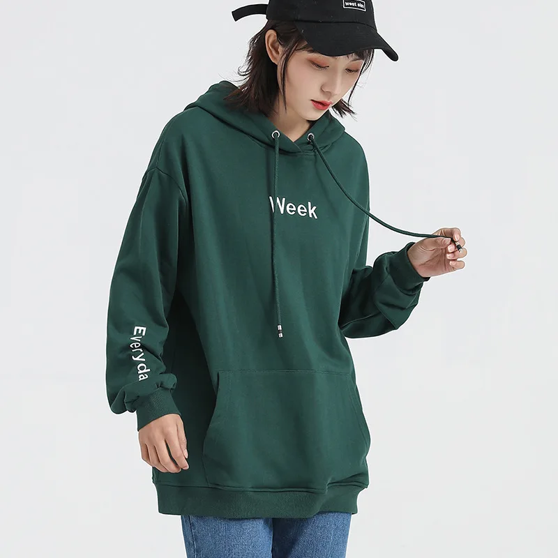 

Oversize hoodie 2019 New Autumn Winter Women Casual Hoodies Sweatshirt