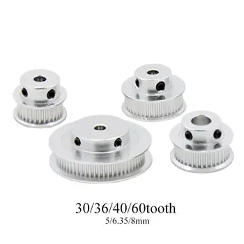 

GT2 Timing Pulley 3DPrinters Parts Gear Teeth 30 Tooth Bore Diameter 5mm/8mm Synchronous Wheels Gear Part For Width 6mm 10mm