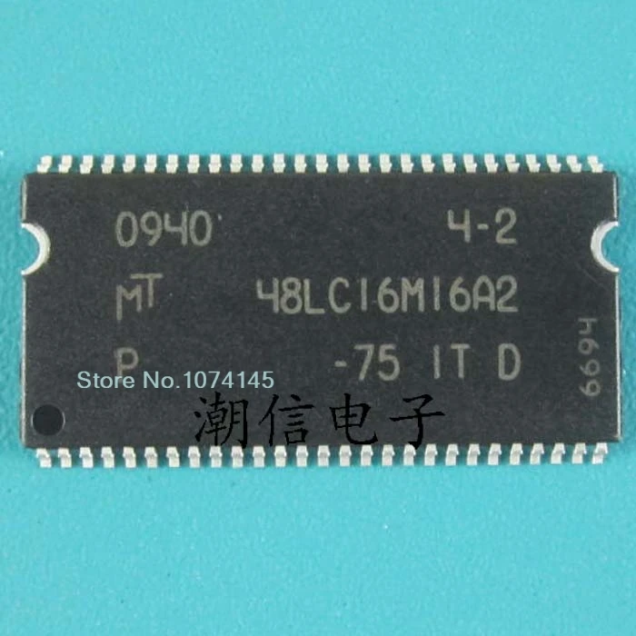 10 шт./лот MT48LC16M16A2-75ITD TSSOP-54